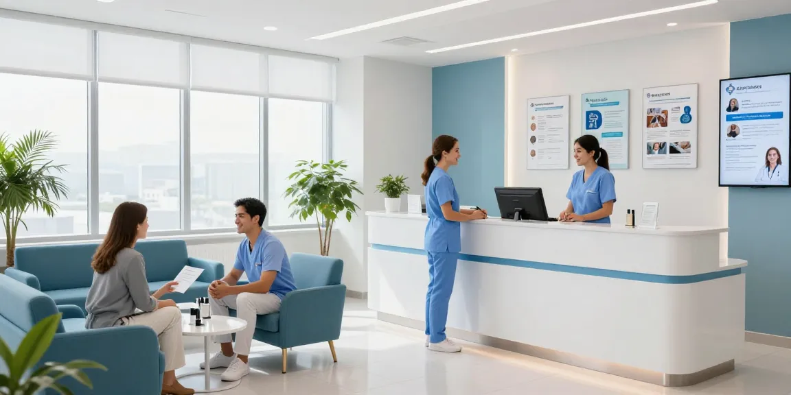 Hair transplant Istanbul consultation at a modern healthcare clinic, showcasing patient care and expert services.