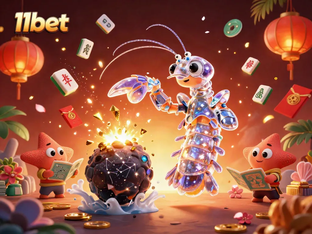 Experience thrilling action in 11bet's galactic casino with samurai and golden treasures exploding.