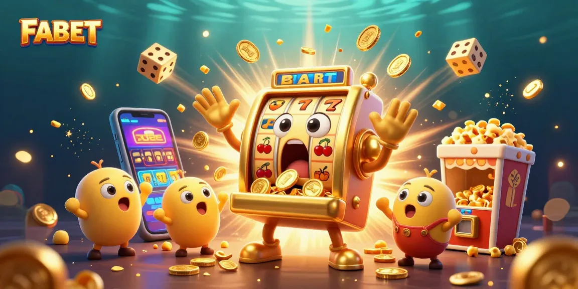 Experience FABET's thrilling jackpot moment with dynamic slot machines and exciting game elements.