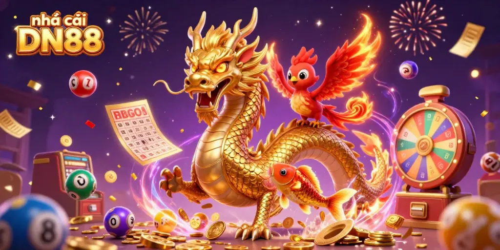 Engage with thrilling games at nhà cái DN88 featuring vibrant characters and dynamic casino elements.