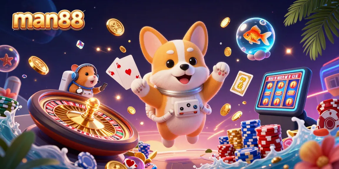 Engage with thrilling gameplay at man88 in an exciting space casino environment.