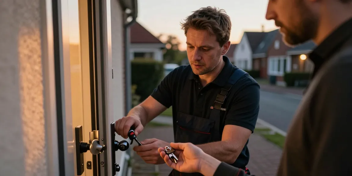 Buitengesloten Arnhem: Een slotenmaker helpt een klant die buitengesloten is.