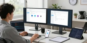 使用爱思助手进行iOS设备管理的现代工作场景，全新技术体验