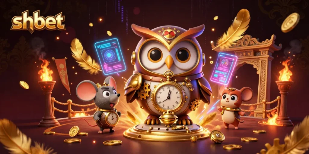 Experience shbet's thrilling gaming adventures with our vibrant 3D illustration showcasing casino elements and characters.